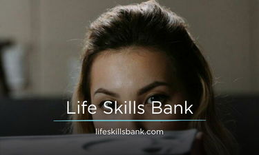 LifeSkillsBank.com - Creative brandable domain for sale